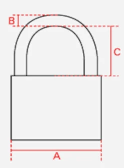 Abus Låser|Hengelås 50 mm