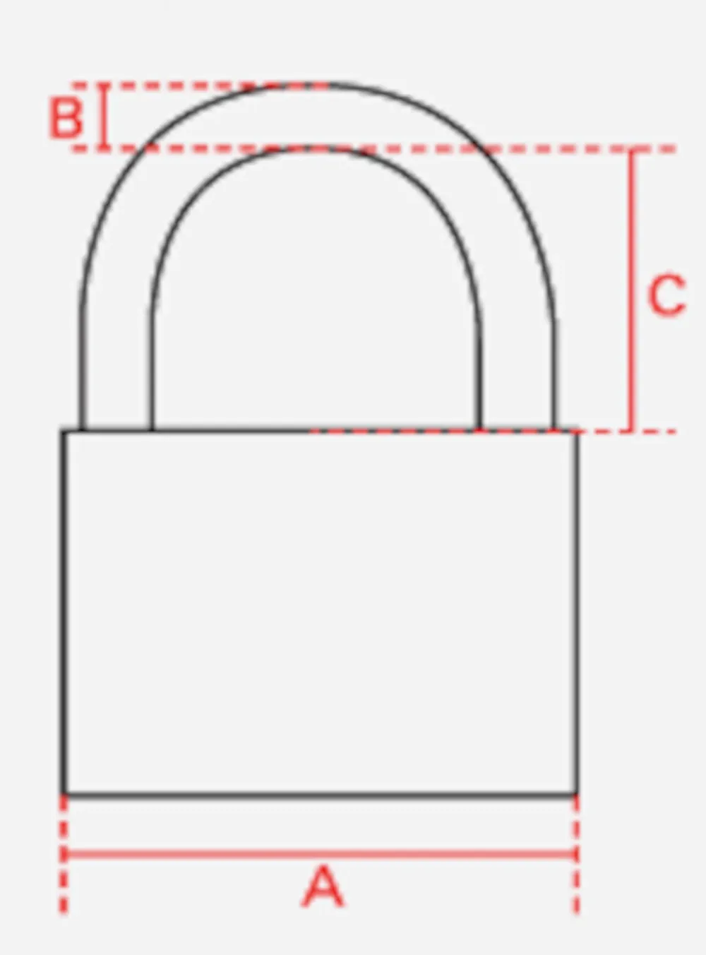Abus Låser|Hengelås 50 mm