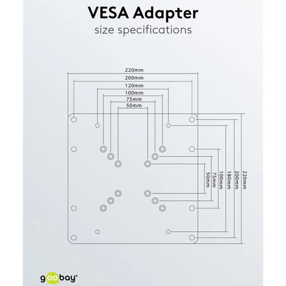 Kjell Tv Og Tilbehør|Adapter for veggfeste til TV