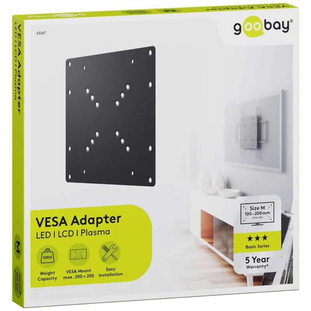 Kjell Tv Og Tilbehør|Adapter for veggfeste til TV