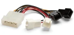 Kjell Kabler Til Datamaskin|Datamaskinkomponenter|Adapterkabel for vifter, 4-pinners Molex