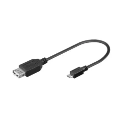 Kjell Kabler Og Adaptere|Usb|Adapterkabel USB-hunn til micro-USB-hann