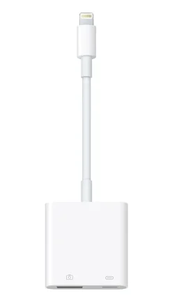 Kjell Kabler Og Adaptere|Lightning|Adapter Lightning til USB med strømtilførsel