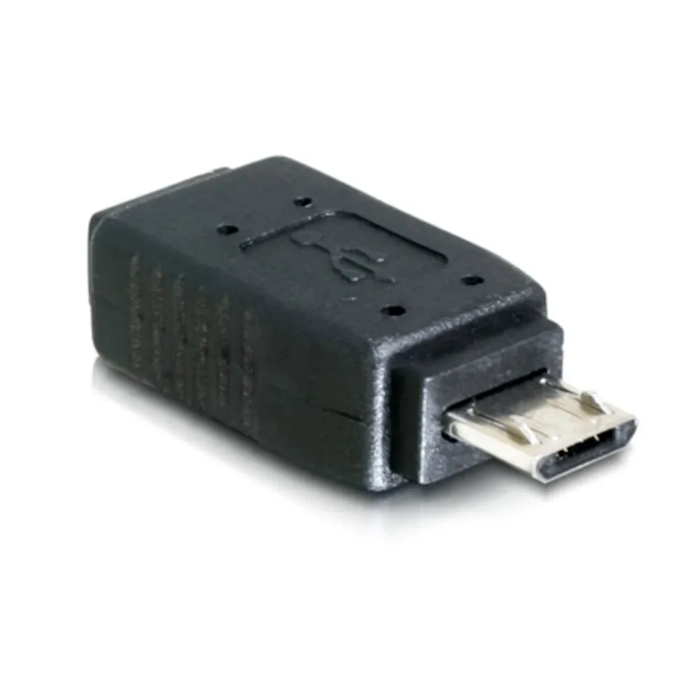 Kjell Kabler Og Adaptere|Usb|Adapter mini-USB-hunnkontakt til micro-USB-hannkontakt