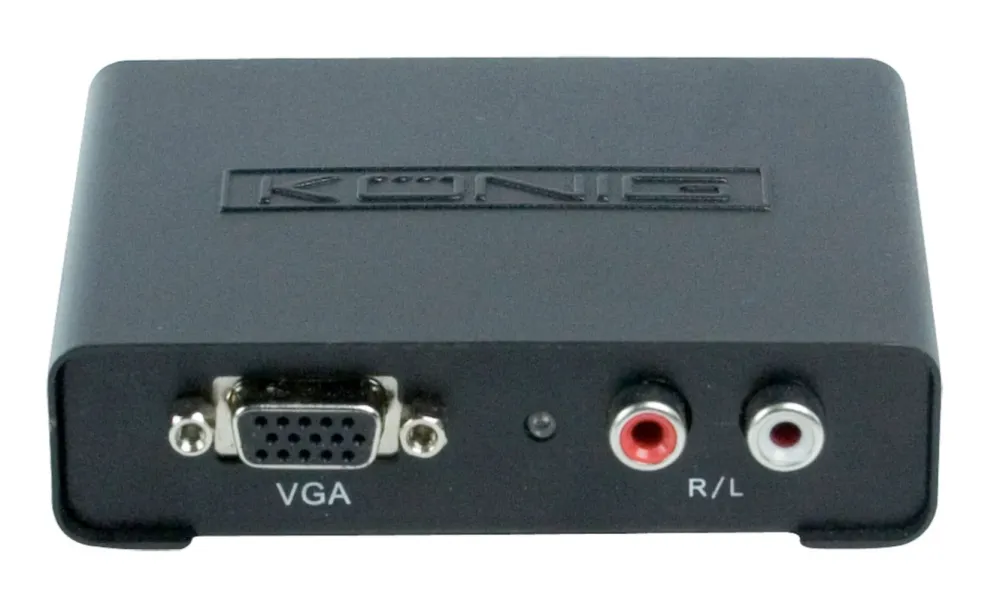 Kjell Hdmi|Kabler Til Datamaskin|Adapter VGA til HDMI, med lyd