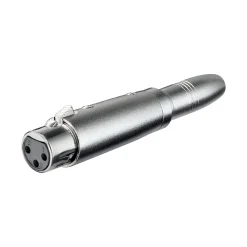 Kjell Lyd- & Videokabler|Adapter – XLR-hunn til 6,3 mm-hunn