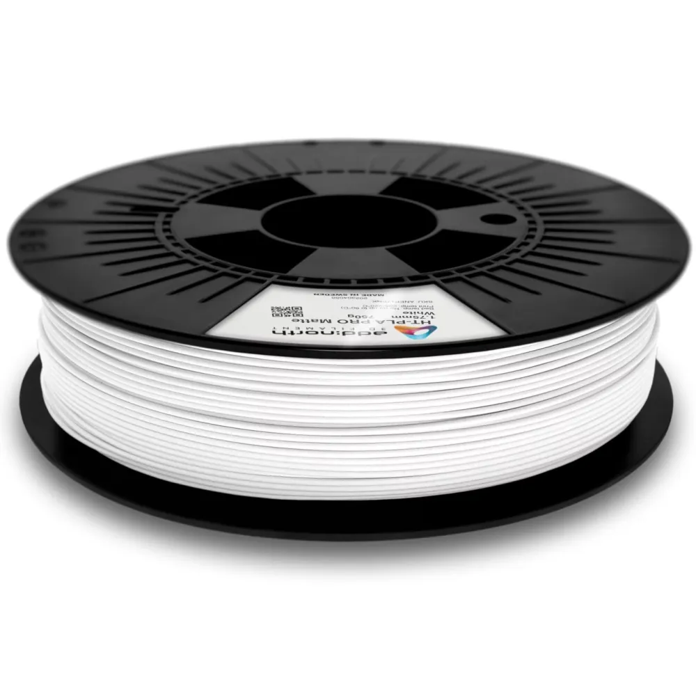 Addnorth 3D-Skriver|HT-PLA Pro-filament for 3D-skriver - Matte White