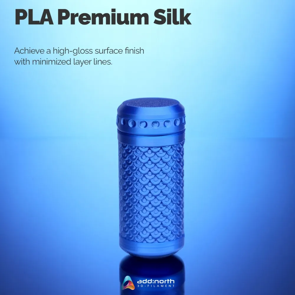 Addnorth 3D-Skriver|PLA Premium Silk Filament for 3D-skriver - 1,75 mm