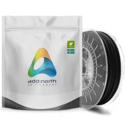 Addnorth 3D-Skriver|Textura-filament for 3D-skriver 1,75 mm Mattsvart