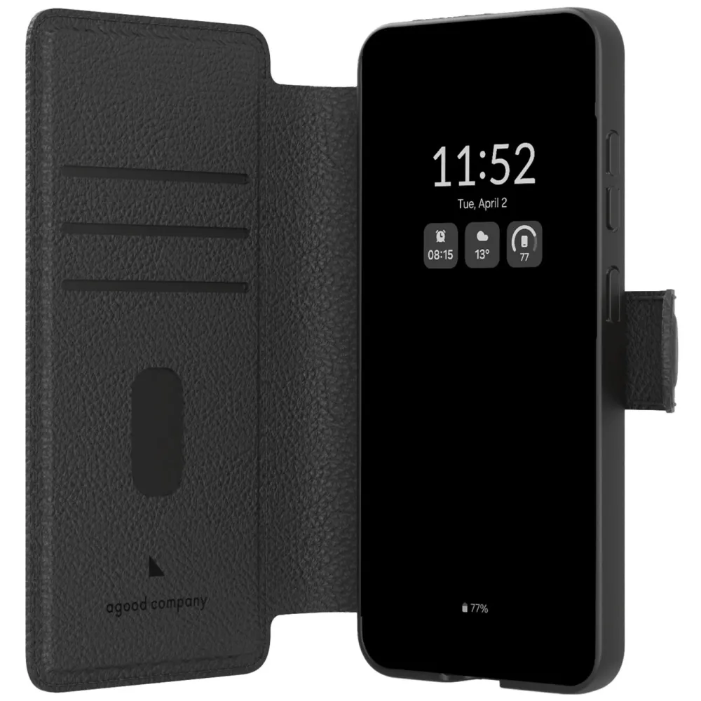 Agood company Mobildeksler & Etui|Lommebokdeksel Samsung S25 Svart