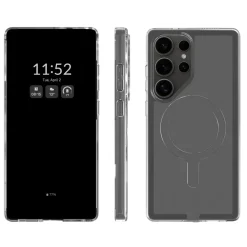 Agood company Mobildeksler & Etui|Mobildeksel for Samsung S25 Ultra Gjennomsiktig