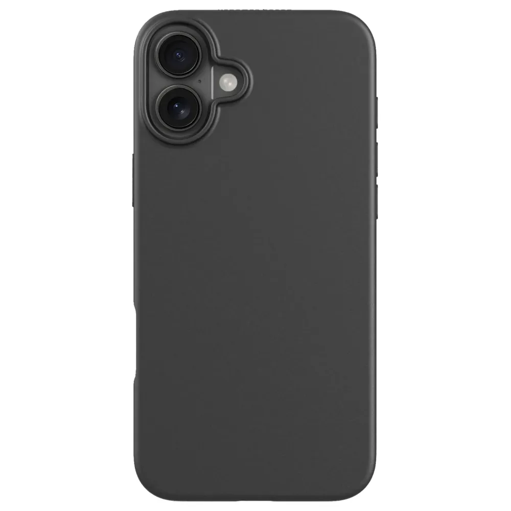 Agood company Iphone-Tilbehør|Plantebasert mobildeksel til iPhone 16 Plus - Svart