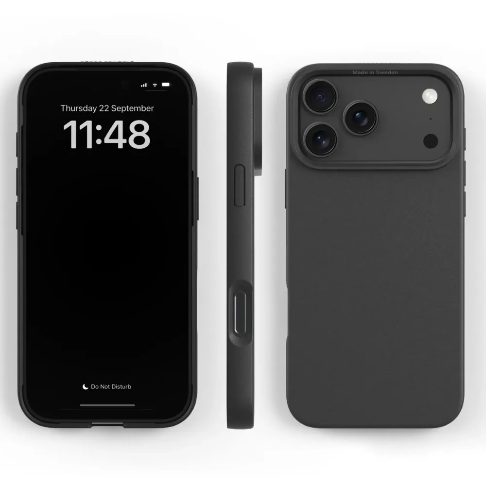 Agood company Iphone-Tilbehør|Plantebasert mobildeksel for iPhone 17 Pro Max Svart