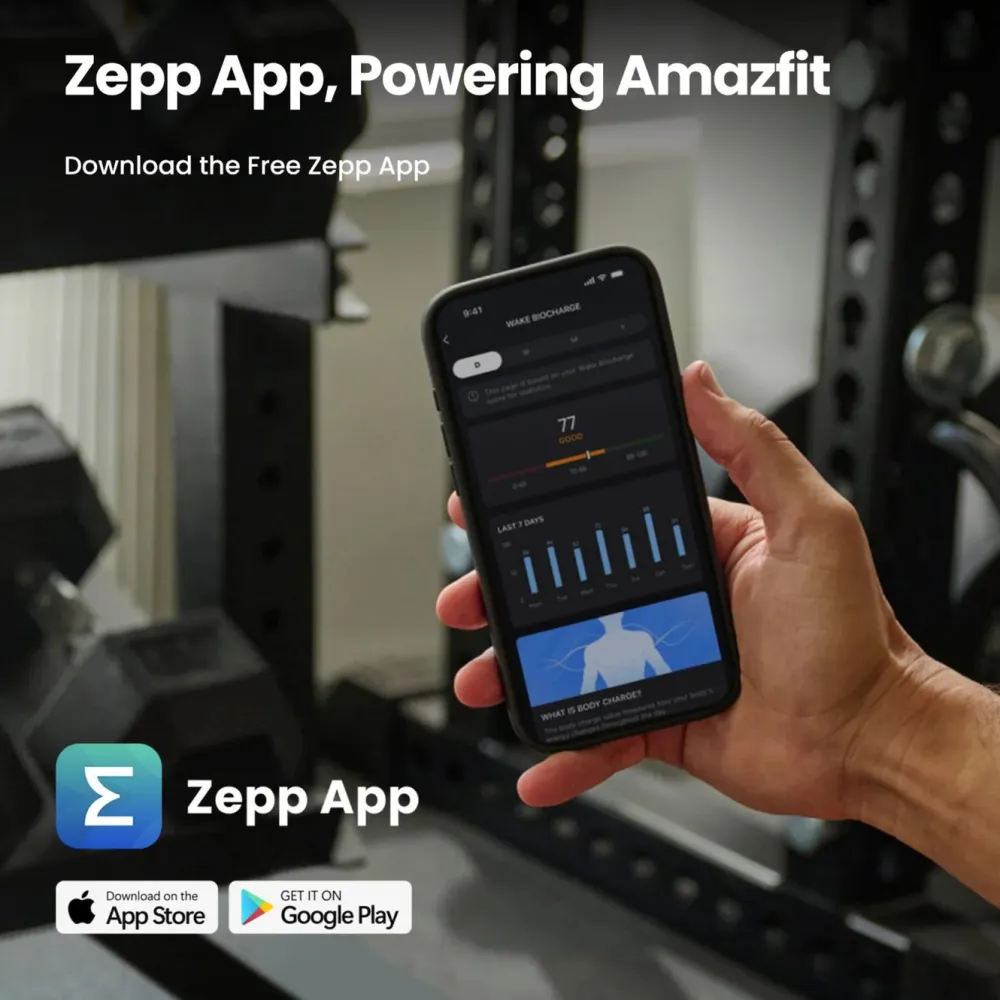 Amazfit Smart Ring|Smartklokker Og Ringer|Balance 2 Black
