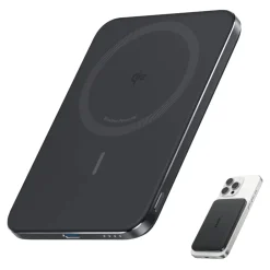 Anker Powerbank|Mobiltelefonladere|MagGo Powerbank Slim 5k