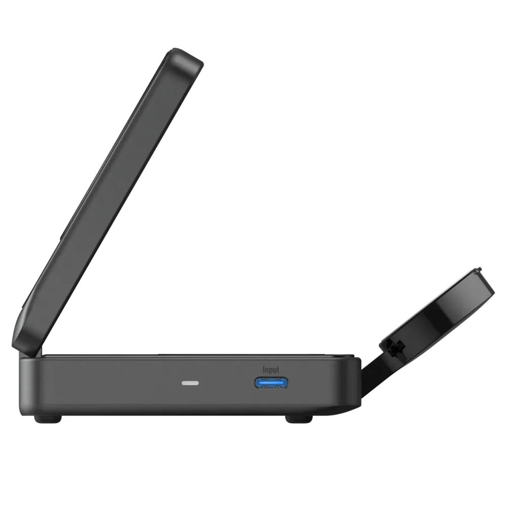 Anker Iphone-Tilbehør|Hjemmekontor|MagGo Trådløs og sammenleggbar 3-i-1-ladestasjon