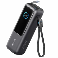 Anker Powerbank|Powerbank 165 W 25000 mAh med kabler