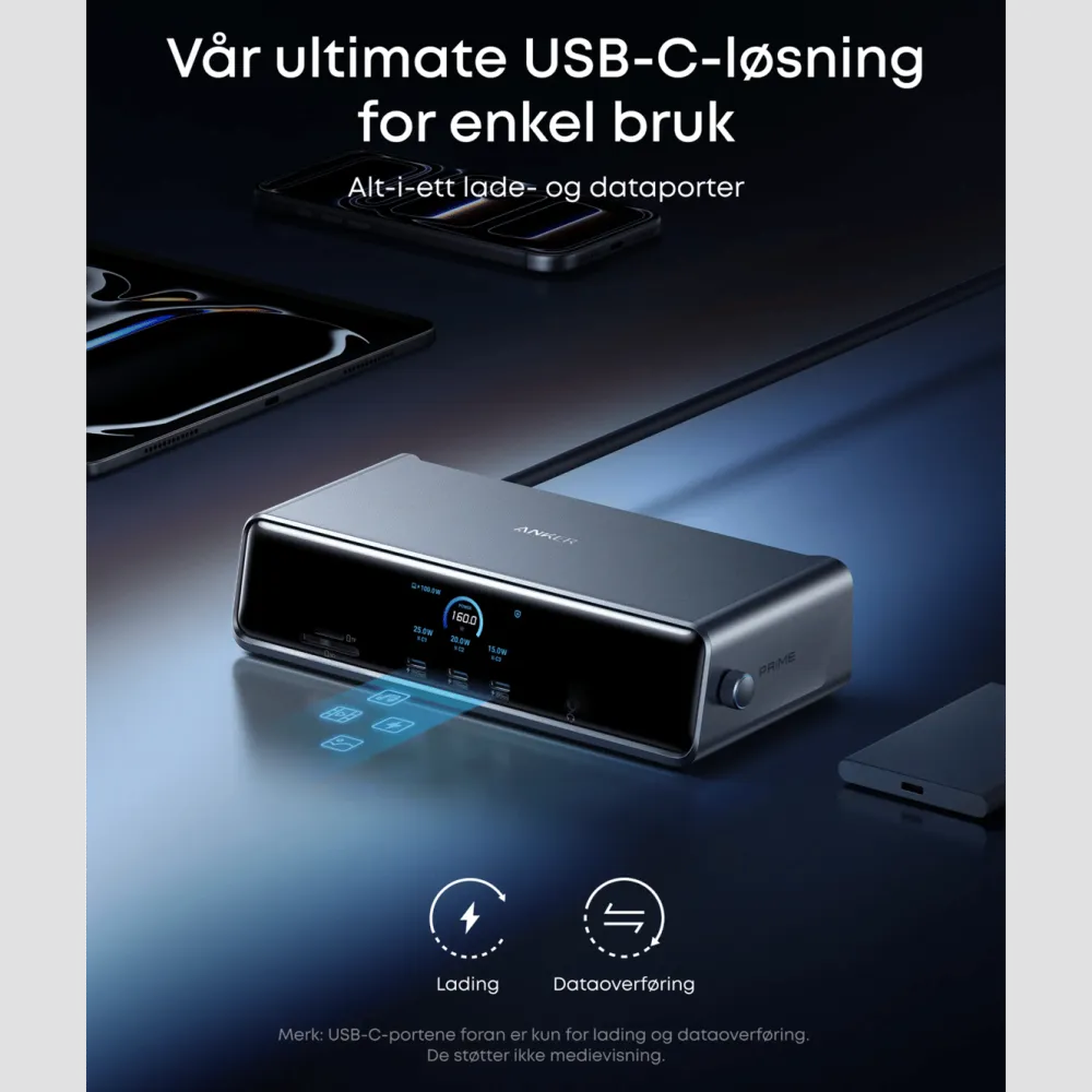 Anker Hdmi|Kabler Og Adaptere|Prime 14-porters multiadapter