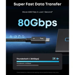 Anker Kabler Og Adaptere|Kabler Og Adaptere|Prime Thunderbolt 5-kabel 1 m