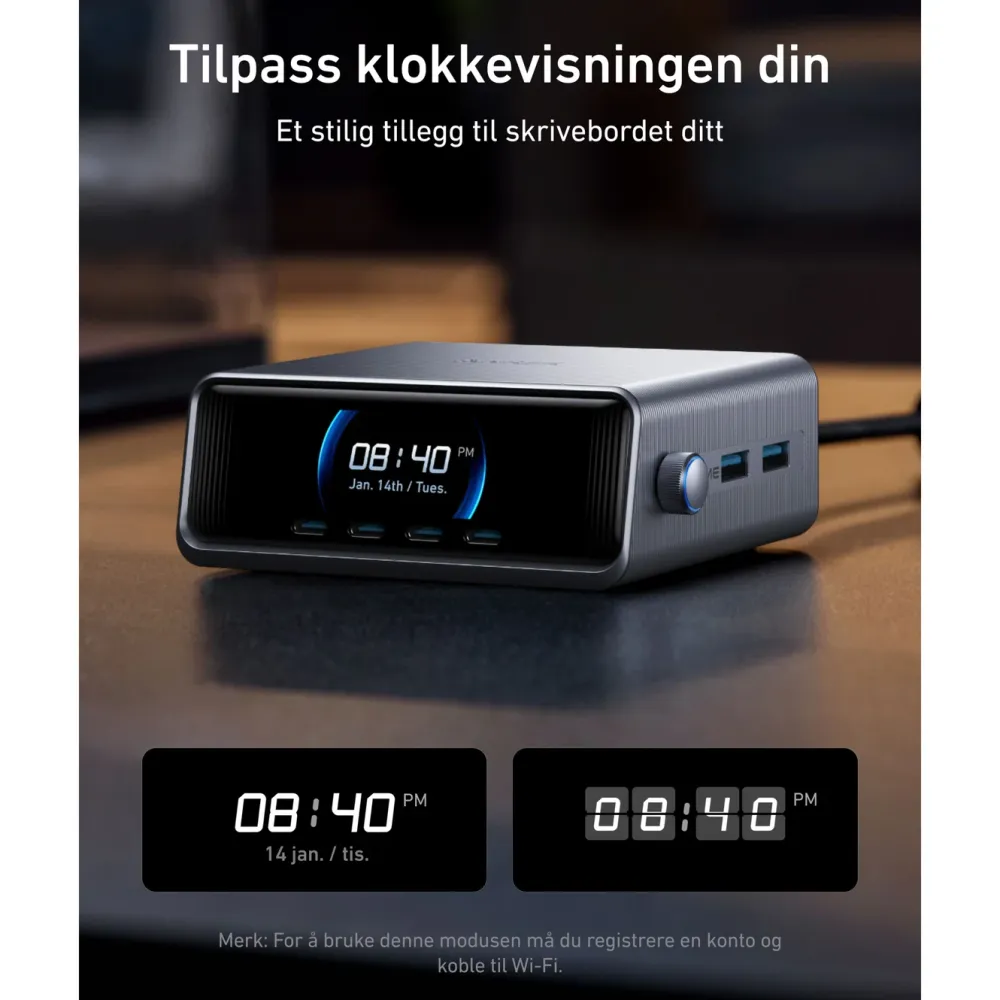 Anker Tilbehør Til Bærbar Pc|Prime 250W GaN Charger
