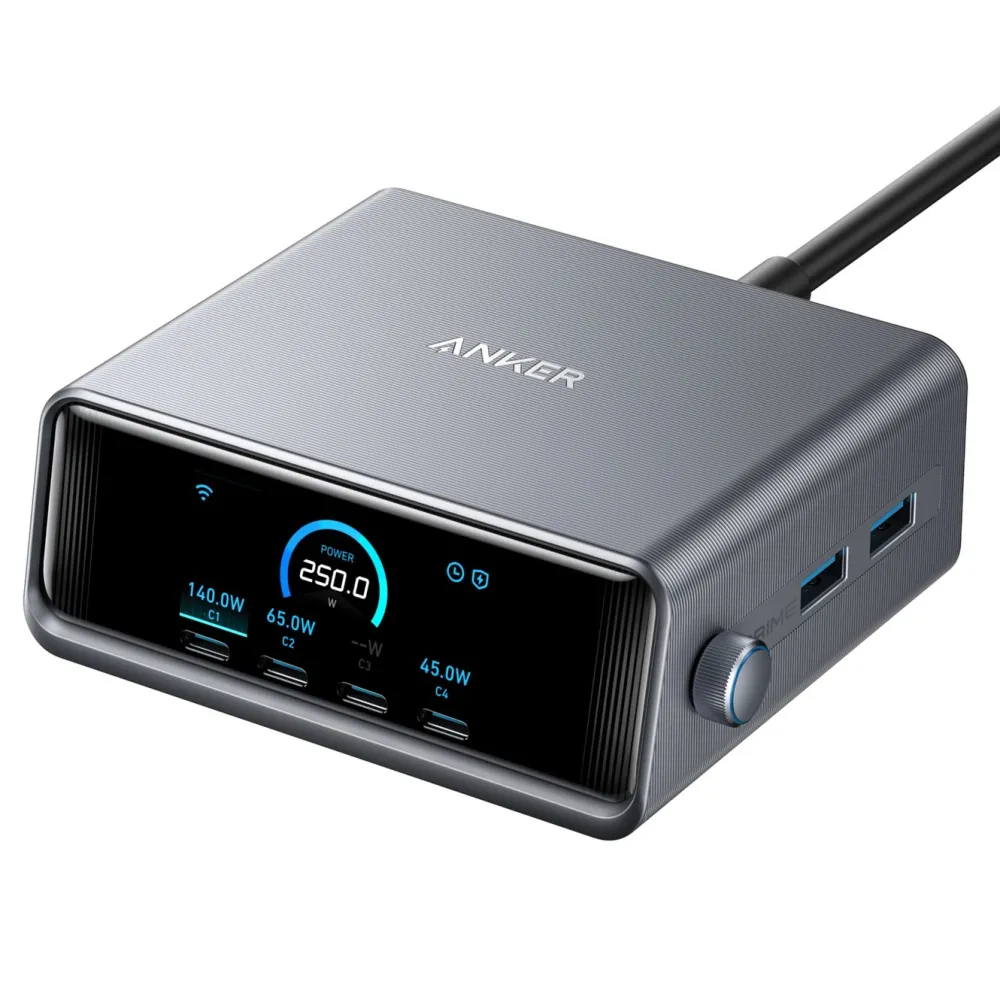 Anker Tilbehør Til Bærbar Pc|Prime 250W GaN Charger