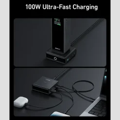 Anker Hjemmekontor|Mobiltelefonladere|100W Ladestasjon for Prime Powerbank