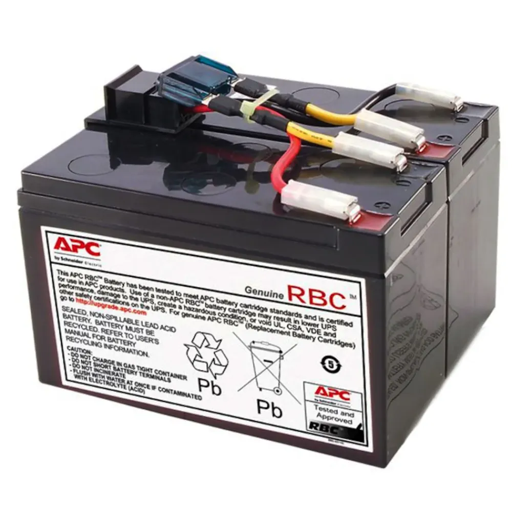 APC Datatilbehør|Erstatningsbatteri #48 – 12 V, 7 Ah