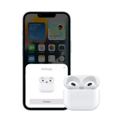 Apple Iphone-Tilbehør|Hodetelefoner Og Hodesett|AirPods (3. gen.) med MagSafe-ladeetui