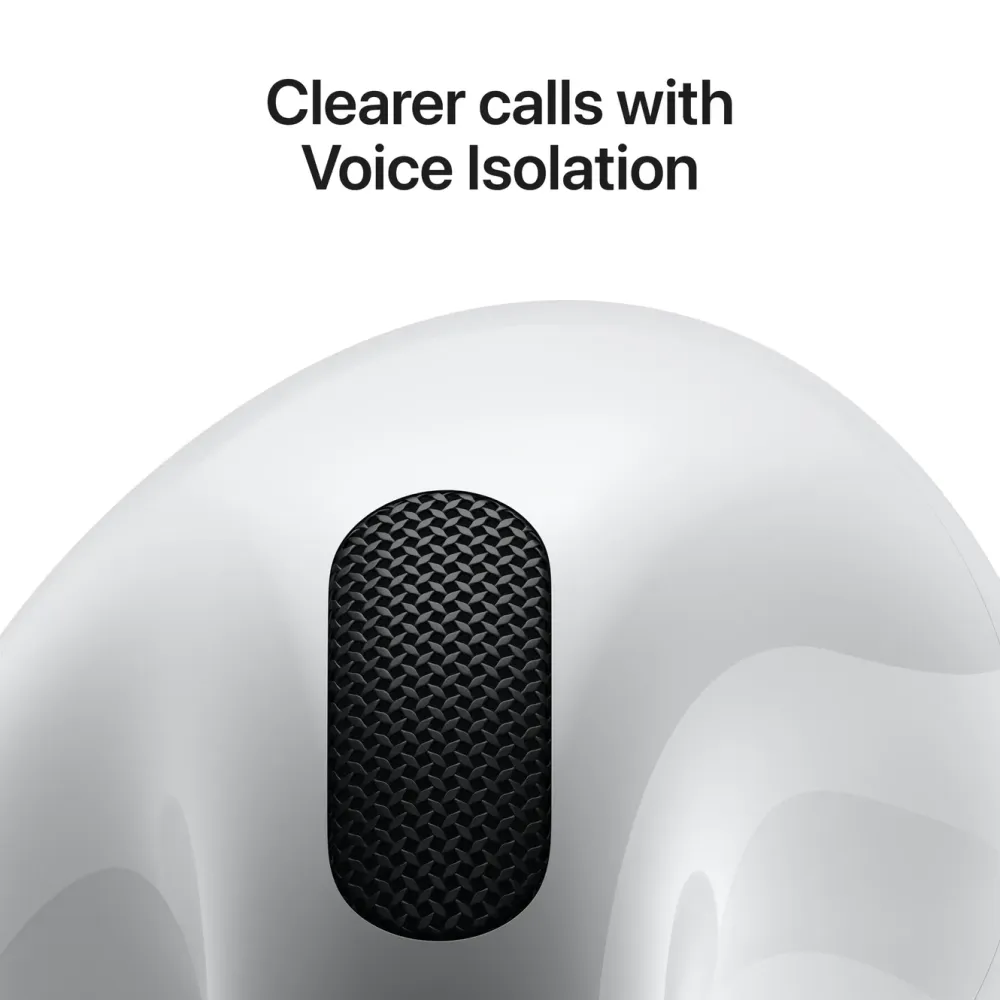 Apple Iphone-Tilbehør|Hodetelefoner Og Hodesett|AirPods 4 med aktiv støydemping