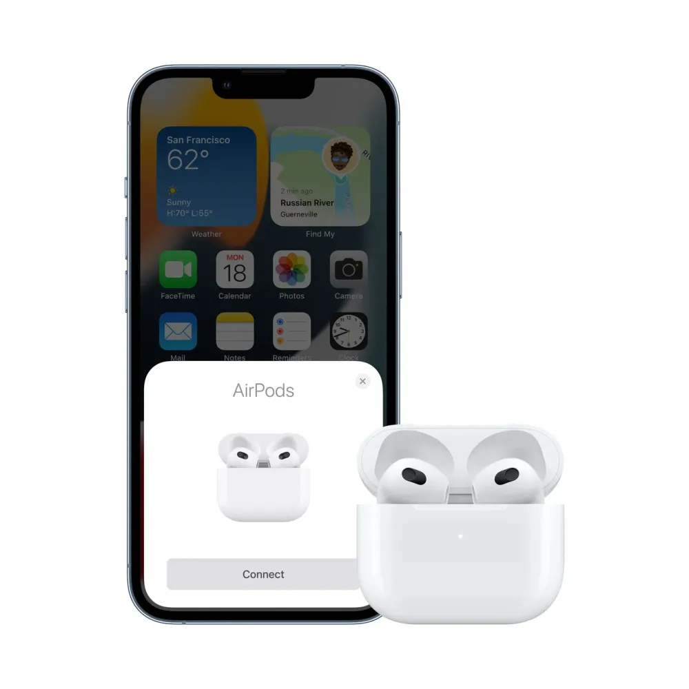 Apple Iphone-Tilbehør|Hodetelefoner Og Hodesett|AirPods (3rd gen.)