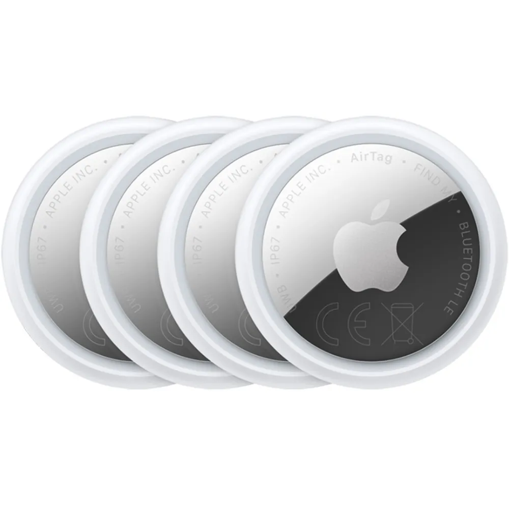 Apple Gps|Iphone-Tilbehør|AirTag 2. gen. 4-pack