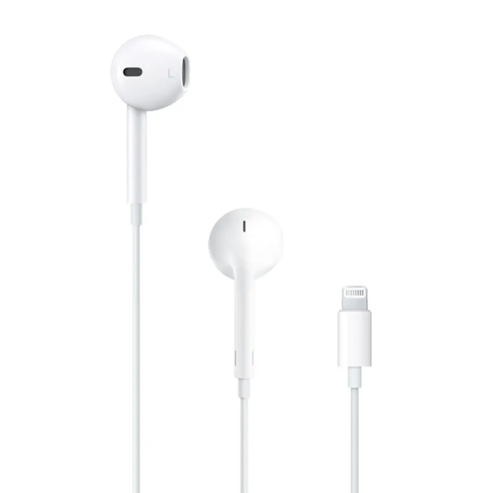 Apple Iphone-Tilbehør|Dataheadset|EarPods med Lightning-kontakt