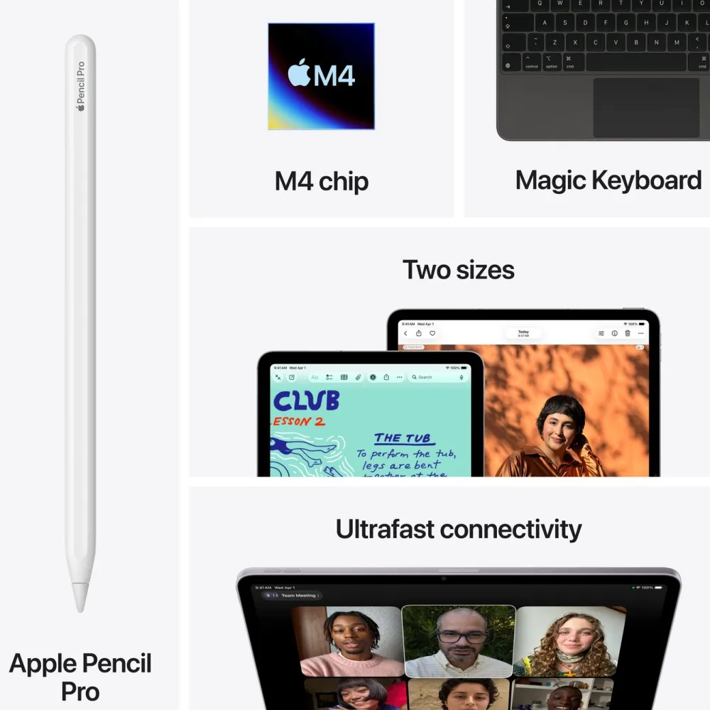 Apple Ipad Og Tilbehør|iPad Air 11" (M4) 128 GB Wifi