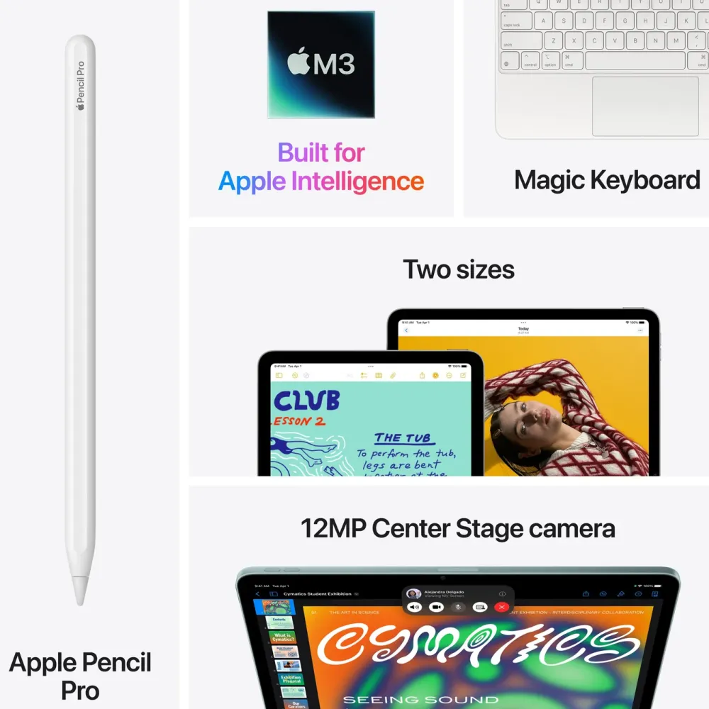 Apple Ipad Og Tilbehør|iPad Air 11" (M3) 128 GB Wifi