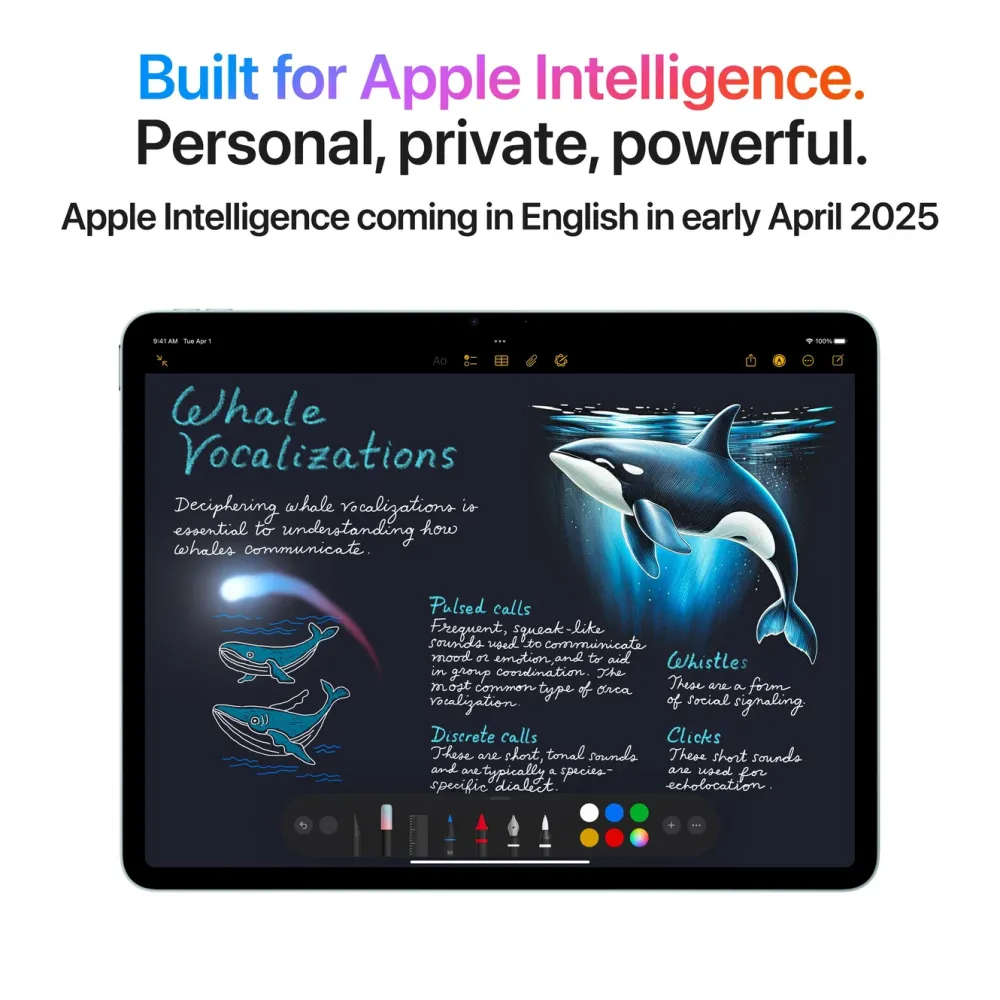 Apple Ipad Og Tilbehør|iPad Air 13" (M3) 128 GB Wifi