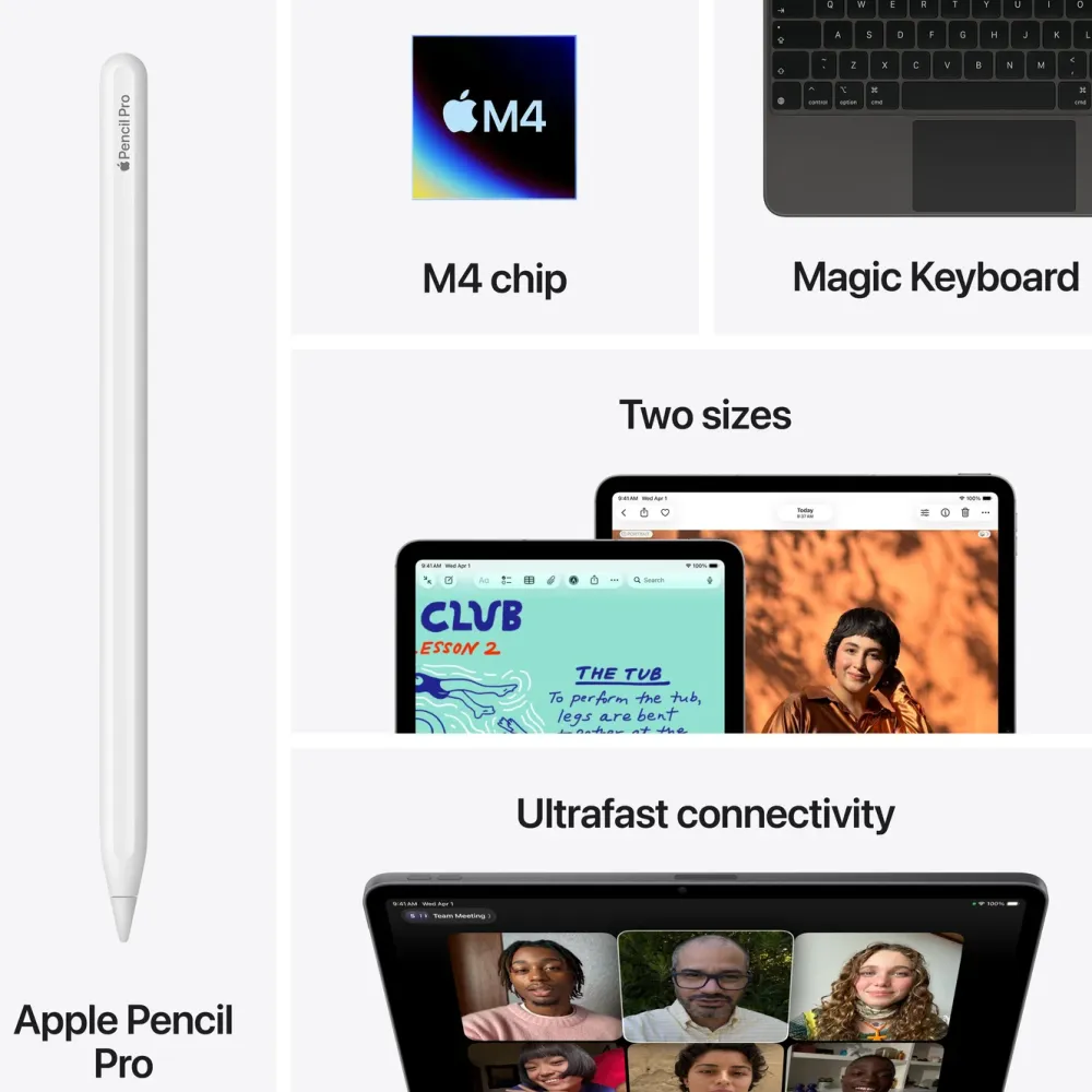 Apple Ipad Og Tilbehør|iPad Air 13" (M4) 128 GB Wifi