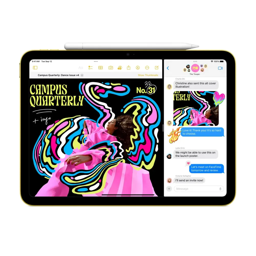 Apple Ipad Og Tilbehør|iPad (10:e gen.) 256 GB Wifi + Cellular Sølv