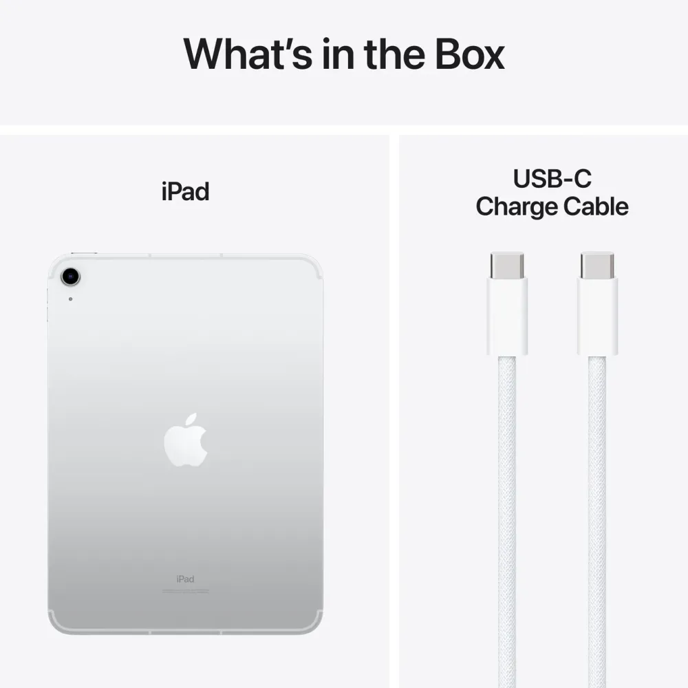 Apple Ipad Og Tilbehør|iPad (10:e gen.) 256 GB Wifi + Cellular Sølv