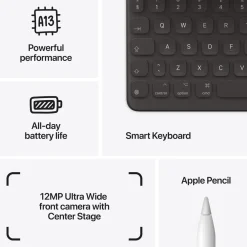 Apple Ipad Og Tilbehør|iPad (9:e gen.) 256 GB Wifi Space Gray