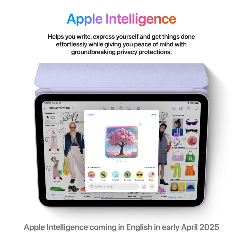 Apple Ipad Og Tilbehør|iPad mini (A17 Pro) 256 GB Wifi