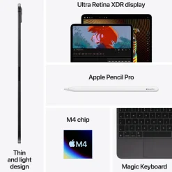 Apple Ipad Og Tilbehør|iPad Pro 13 tum (M4) 256 GB Wifi
