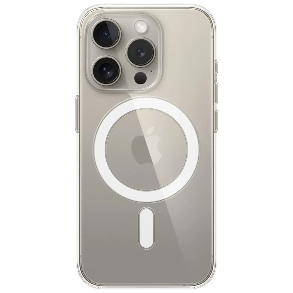 Apple Iphone-Tilbehør|Klart deksel med MagSafe til iPhone 15 Pro