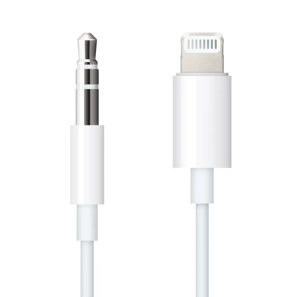 Apple Kabler Og Adaptere|Iphone-Tilbehør|Lightning til 3,5 mm-kabel 1,2 m