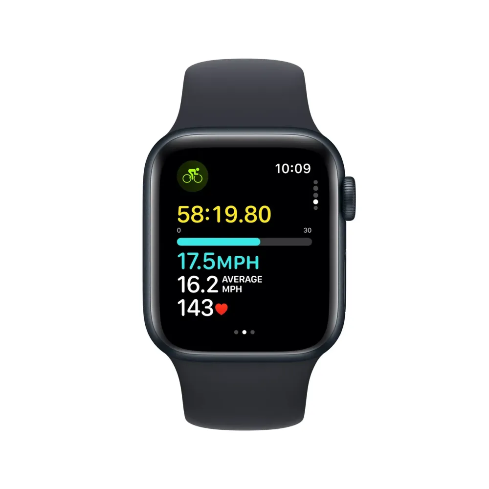 Apple Smartklokker Og Ringer|Watch SE GPS 40 mm Midnight M/L