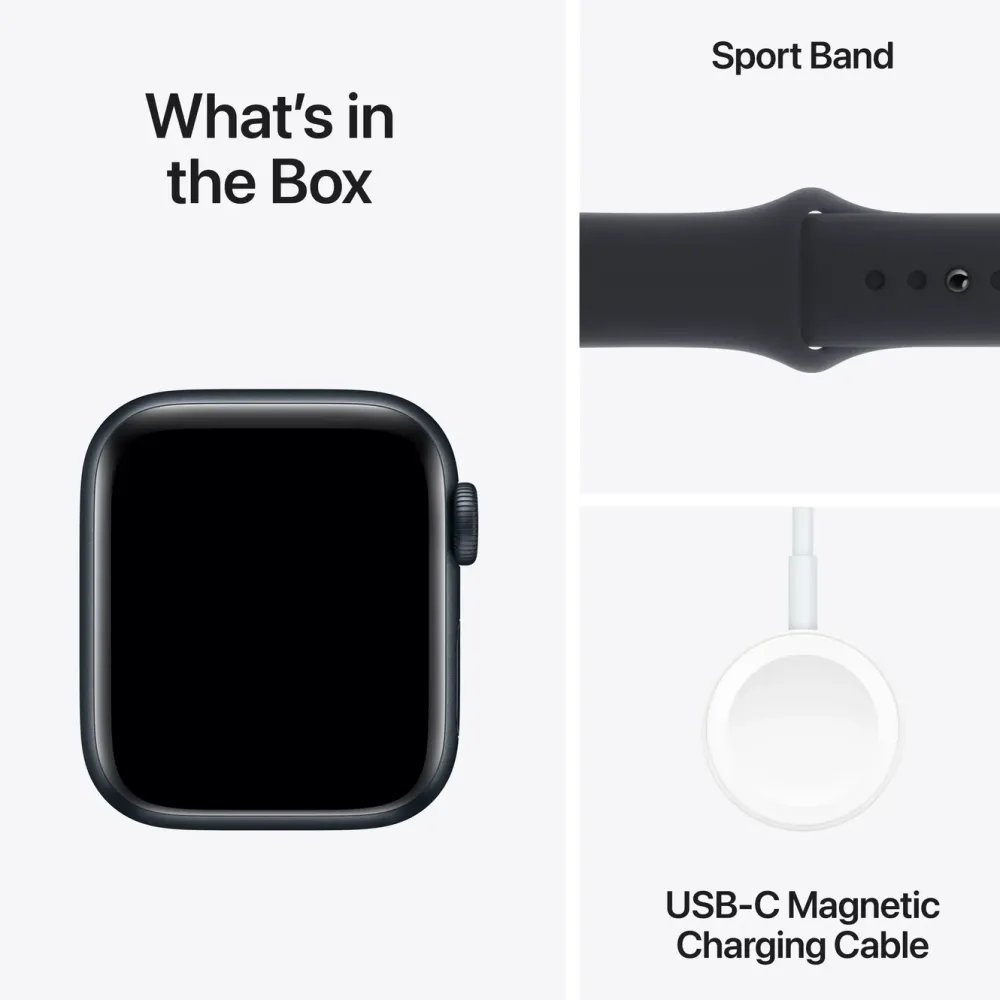 Apple Smartklokker Og Ringer|Watch SE GPS 40 mm Midnight M/L