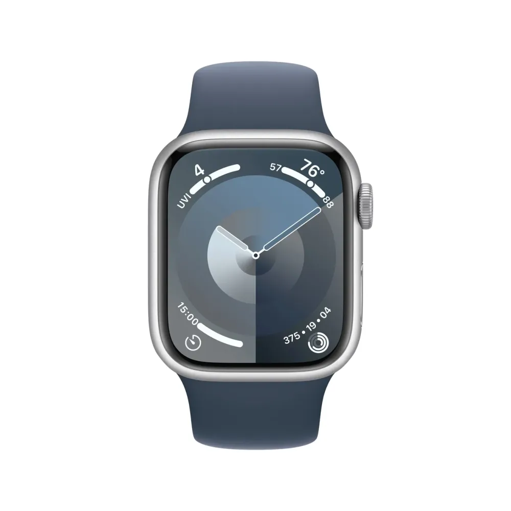 Apple Smartklokker Og Ringer|Watch Series 9 GPS + Cellular 41 mm Silver M/L