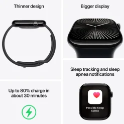 Apple Smartklokker Og Ringer|Watch Series 10 GPS 46 mm