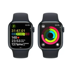 Apple Smartklokker Og Ringer|Watch Series 9 GPS 41 mm Midnight L/M