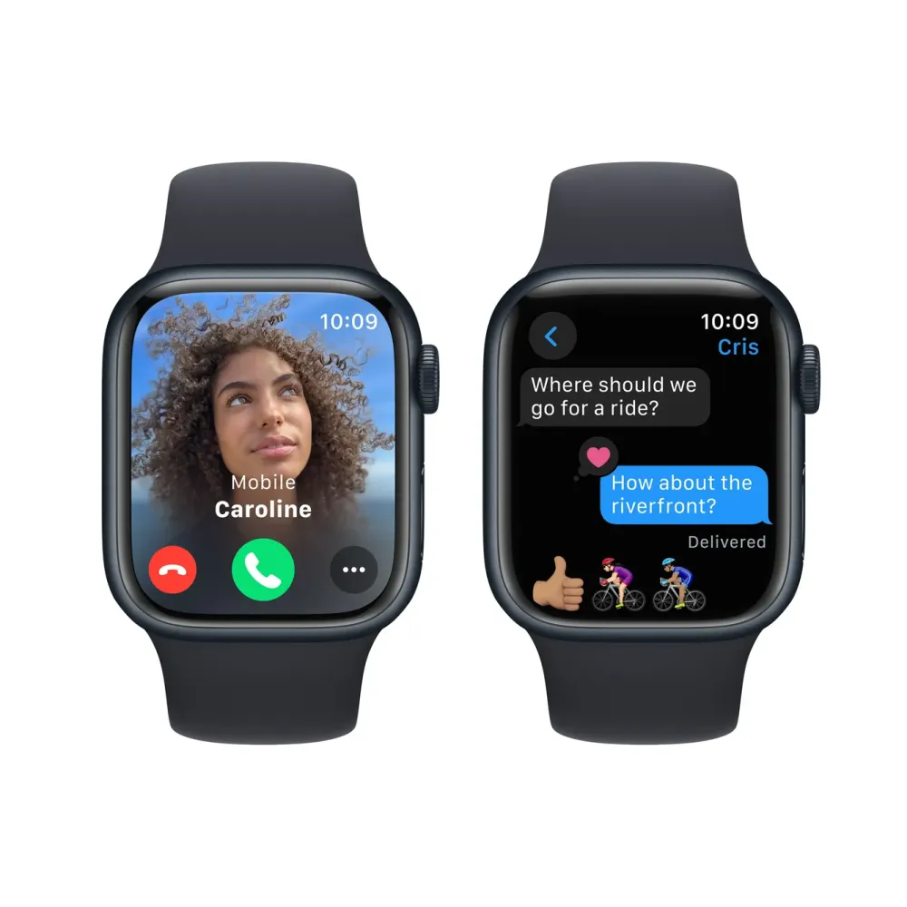 Apple Smartklokker Og Ringer|Watch Series 9 GPS 41 mm Midnight S/M