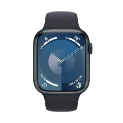 Apple Smartklokker Og Ringer|Watch Series 9 GPS 45 mm Midnight M/L
